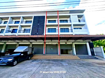 ขายอาคารพาณิชย์ : อาคารพาณิชย์ 21.8 ตร.วา เมืองจันทบุรี จันทบุรี 4M