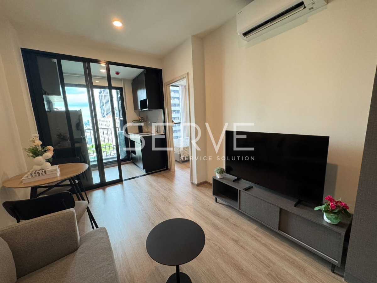 รูป 🔥20K- ห้องกว้าง 1นอน ตกแต่งสวย วิวโล่ง เฟอร์จัดเต็ม พร้อมเข้าอยู่ คอนโดใหม่ทำเลดีมาก ใกล้ MRT พระราม 9 @ NUE District R9 - รูปที่ 5/8