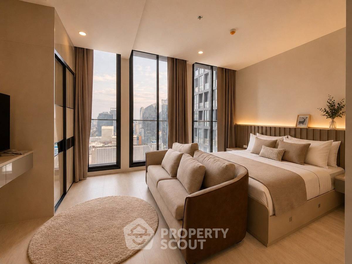 picture Well-Priced 1-BR Condo at Noble Ploenchit, 30th-Floor, 100m to BTS Phloen Chit (ID 3107160) - 1/16