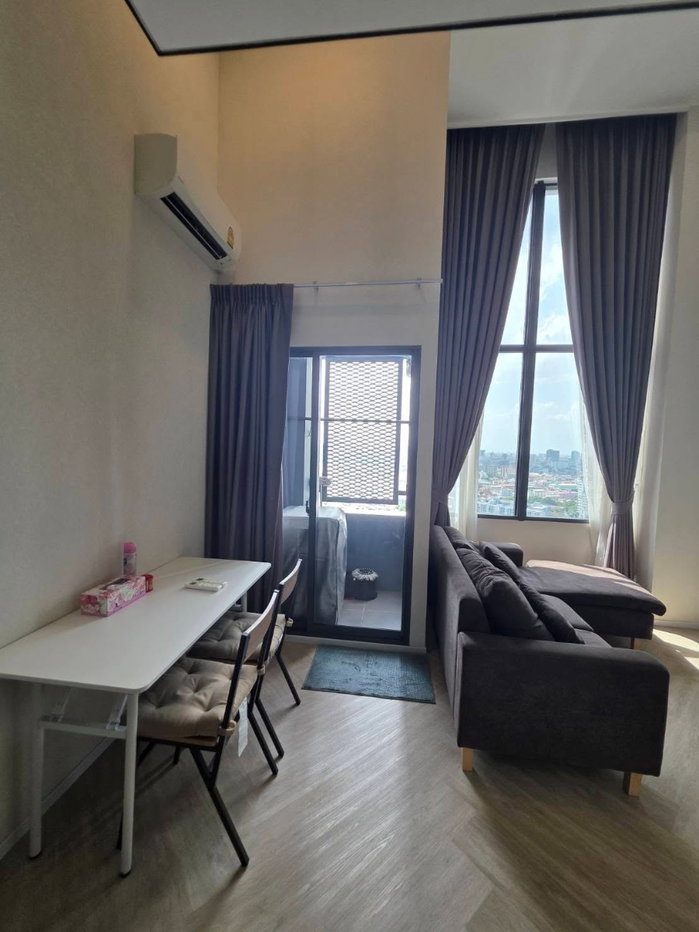 picture 🔥 Siamese Sukhumvit 48, Duplex unit on the 19th floor, near BTS Phra Khanong. Only 18,000 THB/month. Ready to move in! 🏙️🚆 - 9/11