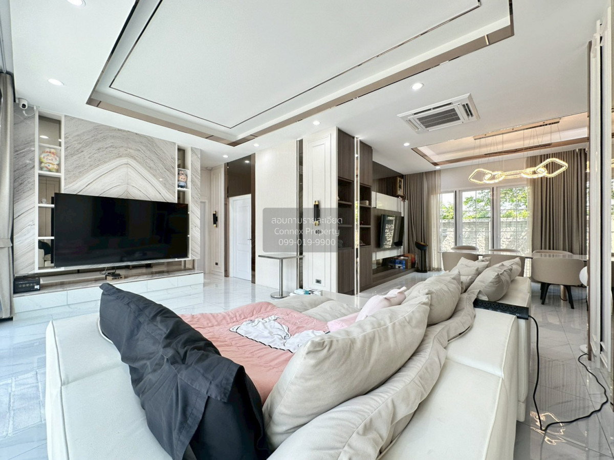 รูป ขายบ้านหรู ติดถนนใหญ่ แต่งครบ พร้อมอยู่ เดอะ เมเธียส ราชพฤกษ์ - แจ้งวัฒนะ บางพลับ ปากเกร็ด นนทบุรี CX-165248 ✅ ทักไลน์ @connexproperty ตอบทันที ทีมงานมืออาชีพ ✅ - รูปที่ 5/12