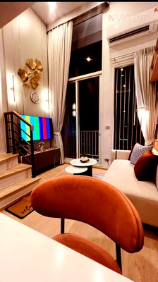 คอนโดให้เช่า : 🚩 ให้เช่าคอนโด คัลเจอร์ จุฬา อาคาร 1 ชั้น 28 Duplex ขนาด 38 ตรม ใกล้ สามย่าน มิตรทาวน์