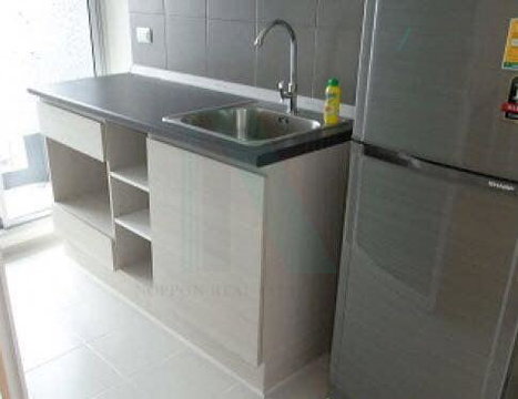 📌 For Rent Condo ASPIRE RATCHADA-WONGSAWANG Building B, Floor 12,1 bed room, Room size 26.00 sqm