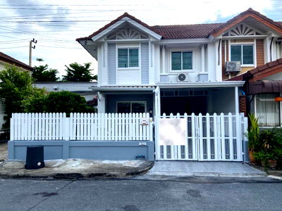 ทาวน์โฮม ถนนลำลูกกา : 🔥 ขาย บ้านทาวน์เฮ้าส์ Pruksa Ville 12A Saimai พฤกษาวิลล์ 12A สายไหม ทำเลดีติด Big C สายไหม แปลงมุม รีโนเวทใหม่ สไตล์โมเดิร์น✨ พร้อมเข้าอยู่