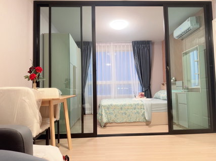 รูปภาพ P.ให้เช่าPlum condo Paholyothin89 กั้นห้องนอน แต่งครบ (มีเครื่องซักผ้า) ใกล้ม.รังสิต🔥