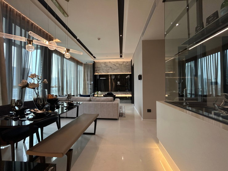 รูป คอนโดทองหล่อ 2ห้องนอน 85 ตร.ม ตกแต่งครบพร้อมอยู่ทันที ห้องใหม่ขายตรงจากโครงการ - รูปที่ 4/10