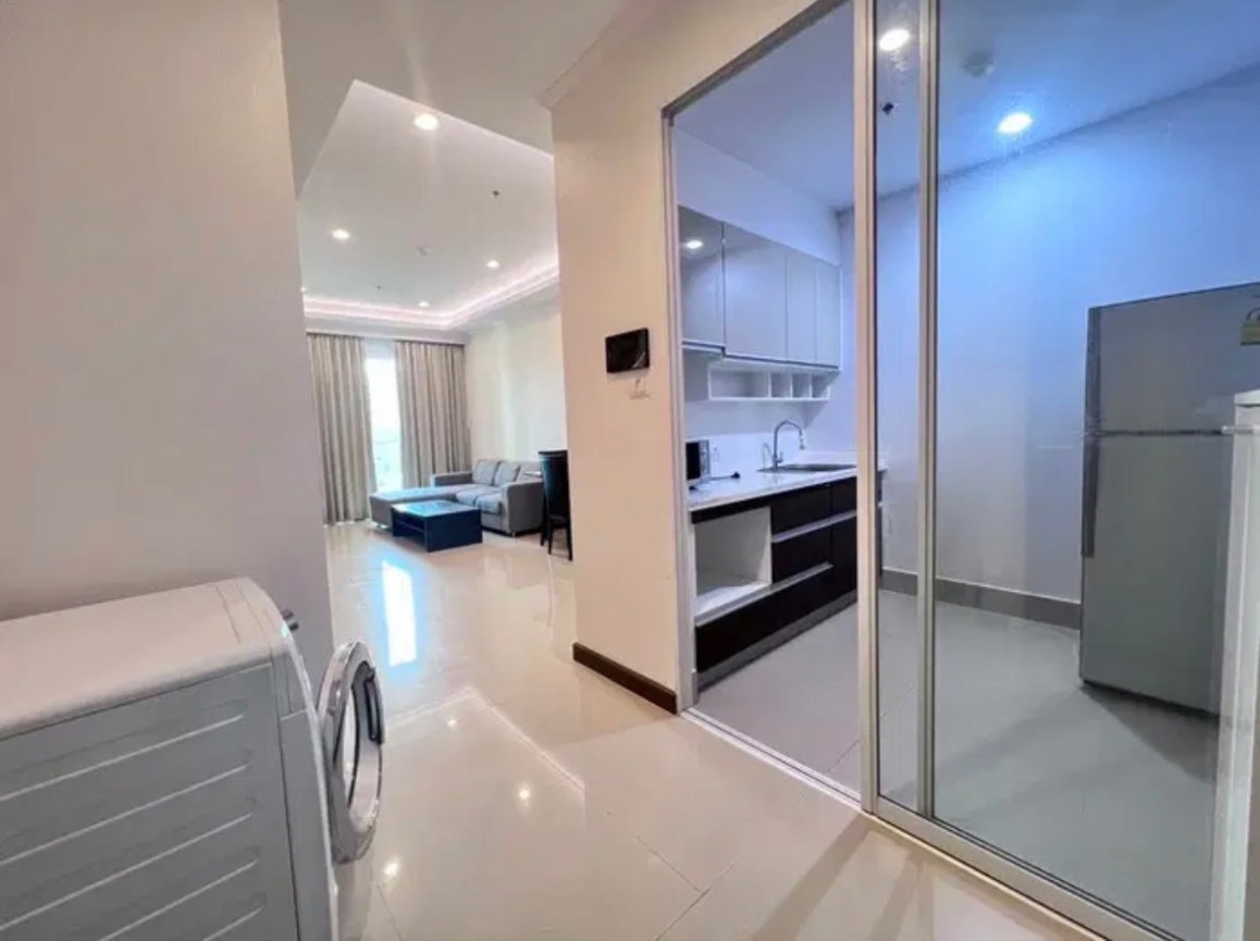 รูป ห้องสวย ราคาพิเศษ ให้เช่า Supalai elite พญาไท เฟอร์นิเจอร์และเครื่องใช้ไฟฟ้าครบ พร้อมเข้าอยู่ - รูปที่ 4/8