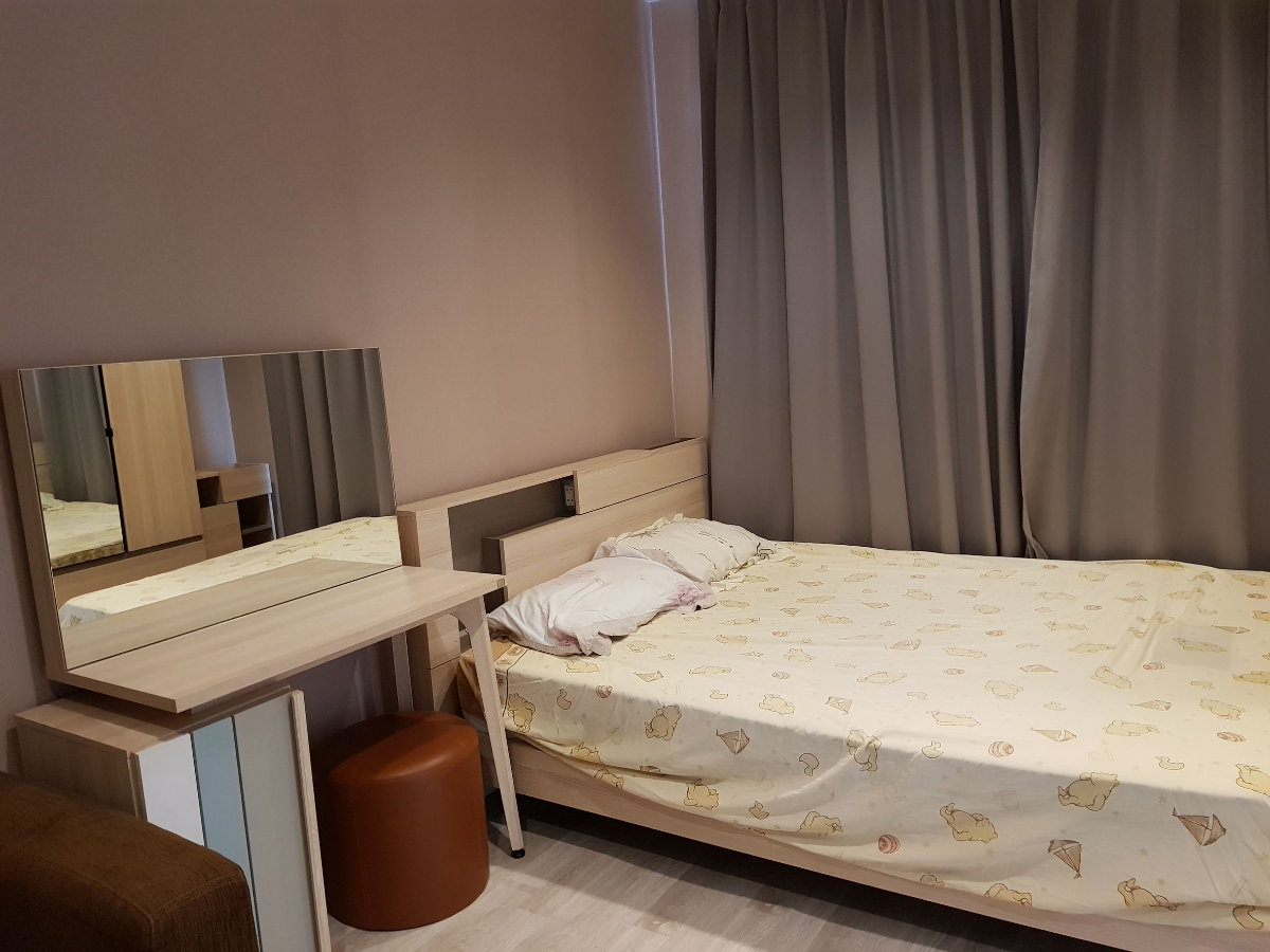 รูป P-55158 | ไอดีโอ โมบิ สาทร🔥✨ คอนโดให้เช่า ห้องสตูดิโอ วิวเมือง เฟอร์นิเจอร์ครบ พร้อมเครื่องซักผ้า ใกล้ BTS กรุงธนบุรี พร้อมเข้าอยู่ ✨ - รูปที่ 1/7