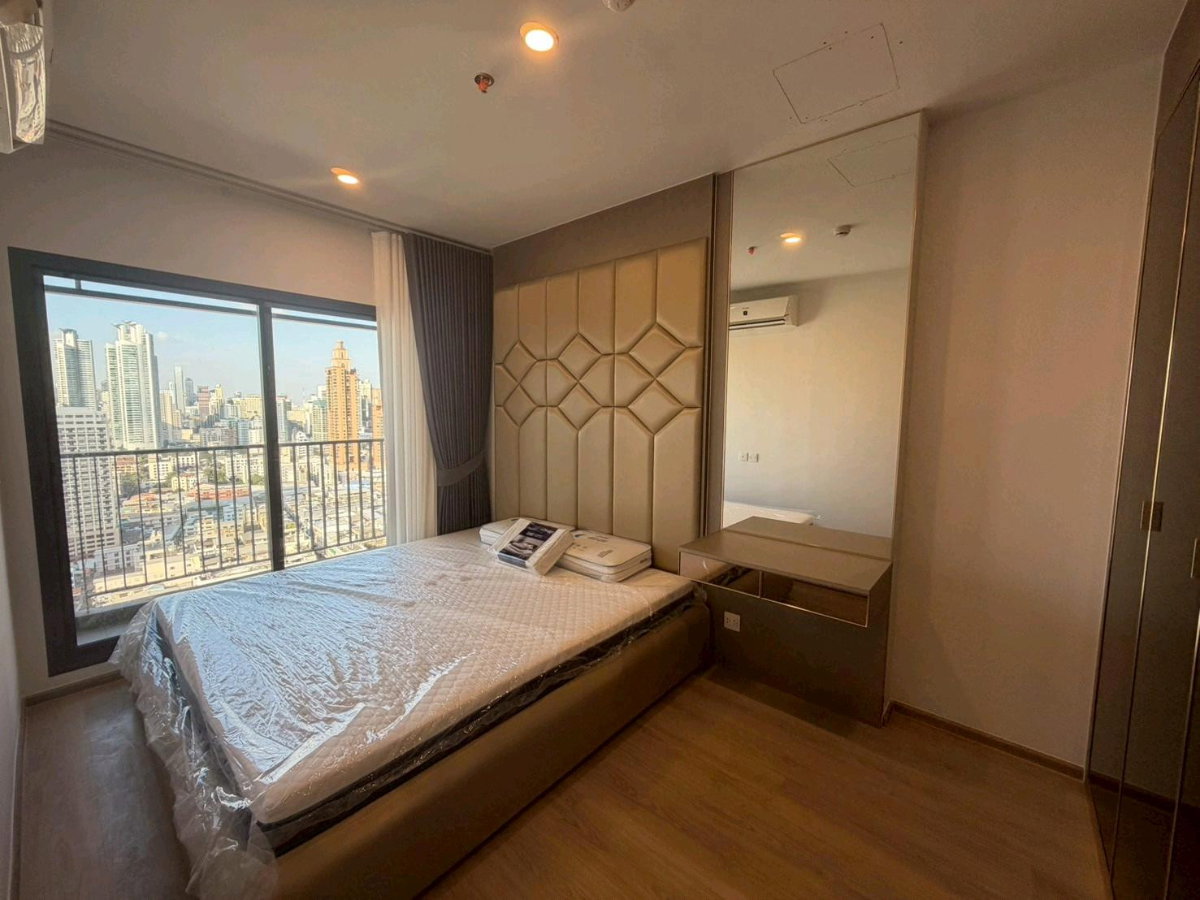 รูป 🔥 Life Rama 4 - Asoke ห้องใหม่ ชั้น 27 ใกล้ MRT ศูนย์สิริกิติ์ เพียง 29,000 บาท/เดือน พร้อมที่จอดรถ! 🏙️✨ - รูปที่ 2/12