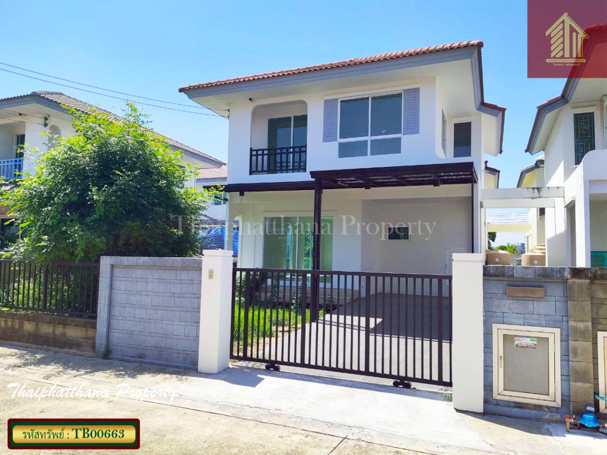 รูป หมู่บ้านคาซ่าวิลล์ บางนา-เทพารักษ์ บ้านแฝดทำเลดี ติดถนนใหญ่ รีโนเวทพร้อมอยู่ - รูปที่ 1/13