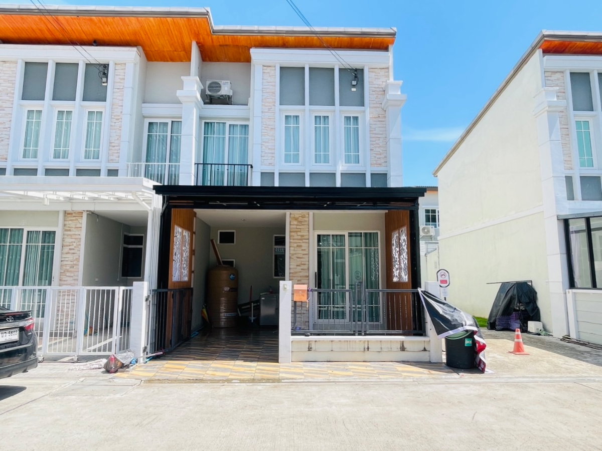 รูป 🏡 ให้เช่าทาวน์โฮม 2 ชั้น ในโครงการหรู พร้อมเฟอร์นิเจอร์ครบชุด ทำเลดีมาก เดินทางสะดวก ใกล้ตลาดทวีโชค ห้างสรรพสินค้า โรงพยาบาล โรงเรียน และอีกมากมาย - รูปที่ 1/14