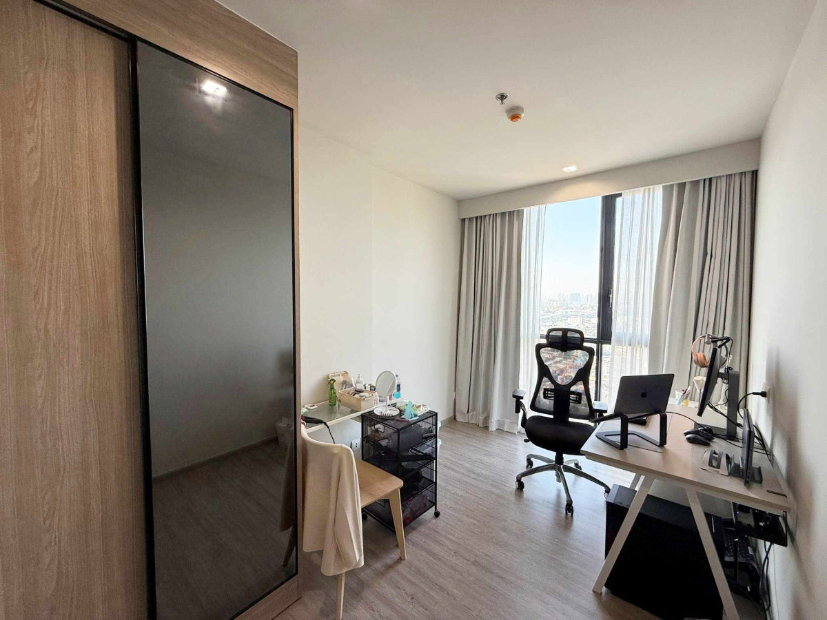 รูป 2 ห้องนอน🦊HunterCondo🦊บางซื่อ💥เดอะ ไลน์ วงศ์สว่าง🔴🟢🟡 - รูปที่ 8/10