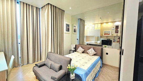 Studio room for rent, Chapter Charoen Nakhon-Riverside Beautiful view in Krung Thonburi , complete, ready to move in (CD6924)