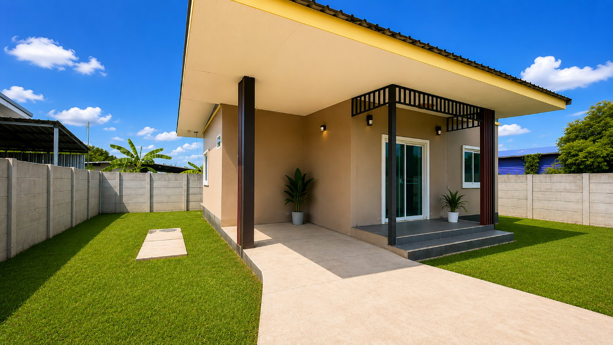 picture Single-story house for sale on Khlong Si Tawan Ok 37 Road, Khlong Luang, Pathum Thani. - 4/13