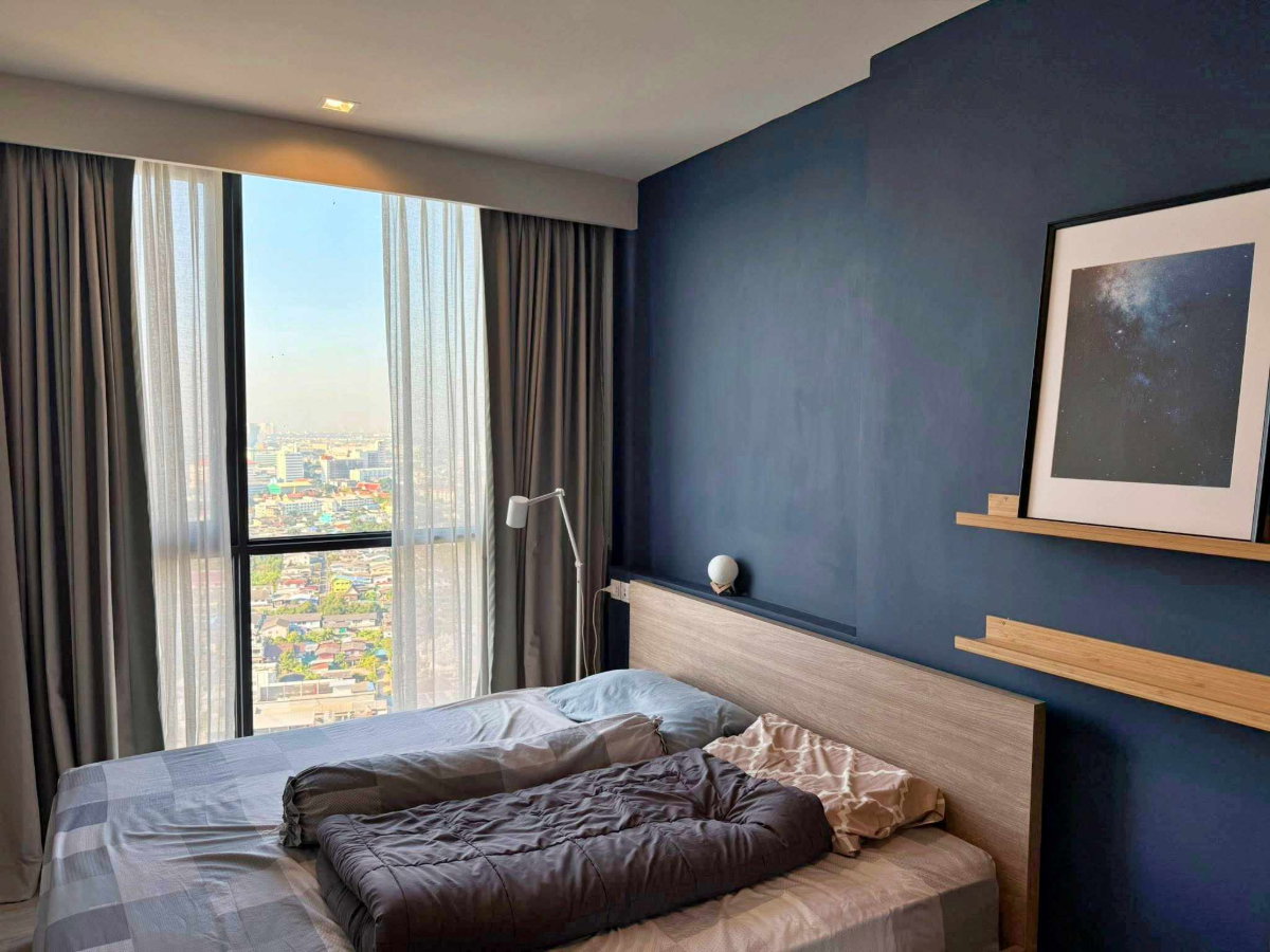 รูป 2 ห้องนอน🦊HunterCondo🦊บางซื่อ💥เดอะ ไลน์ วงศ์สว่าง🔴🟢🟡 - รูปที่ 1/10