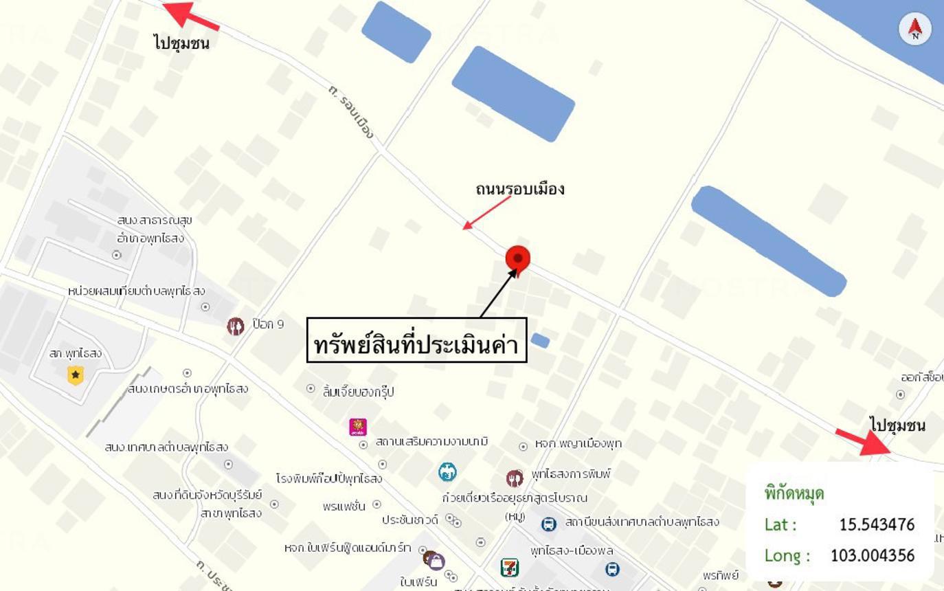 รูป อาคารพาณิชย์ 12 ตร.วา พุทไธสง บุรีรัมย์ 900,000 - รูปที่ 25/26