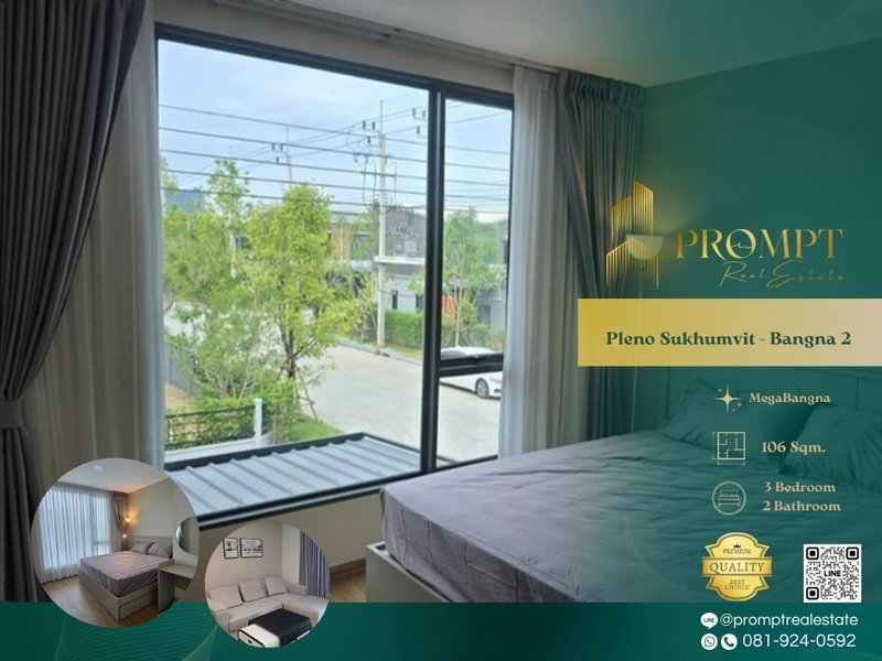 Houses for rent : OP02159 - Pleno Sukhumvit - Bangna 2 : MegaBangna