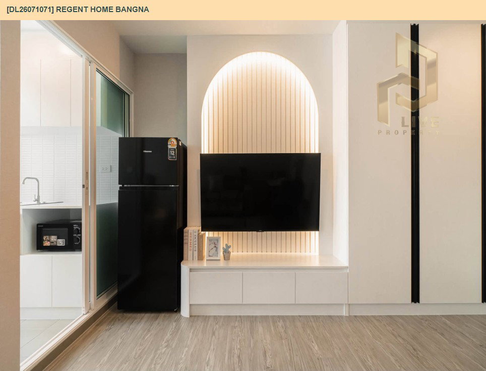 รูป DL26071071 ให้เช่าคอนโด รีเจ้นท์ โฮม บางนา (Regent home bangna) ใกล้ BTS บางนา พร้อมเข้าอยู่ โทรด่วน 0638692663 LineID @952jdxxk - รูปที่ 2/5