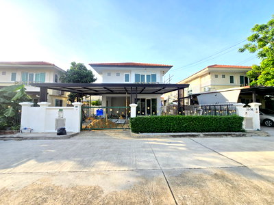 บ้านเดี่ยว ปทุมธานี : บ้านเดี่ยวกำลังรีโนเวท ทำเลดี ต้นโครงการ ร่มรื่น กว้างขวาง ราคาถูก หมู่บ้าน ศุภาลัย การ์เด้นวิลล์ วงแหวน-ลำลูกกา คลอง 5 บึงคำพร้อย ลำลูกกา ปทุมธานี