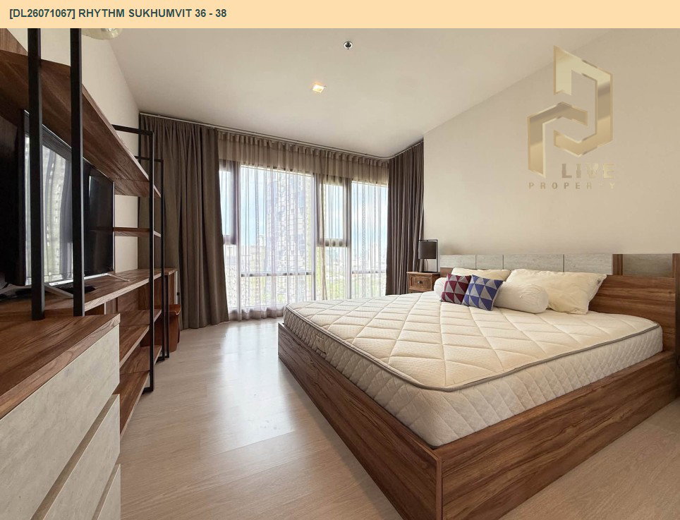 รูป DL26071067 ขายคอนโด ริทึ่ม สุขุมวิท 36 - 38 (Rhythm Sukhumvit 36 - 38) ใกล้ BTS ทองหล่อ พร้อมเข้าอยู่ โทรด่วน 0614453194 LineID @952jdxxk - รูปที่ 6/19
