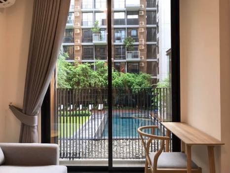 รูป ห้องกว้าง ใกล้ BTS 🏙️(For Rent/ให้เช่า) Noble Ambience Sukhumvit 42 💵 26,000 THB (1 Bed, 38.56 sqm) โนเบิล แอมเบียนส์ สุขุมวิท 42 - รูปที่ 12/12