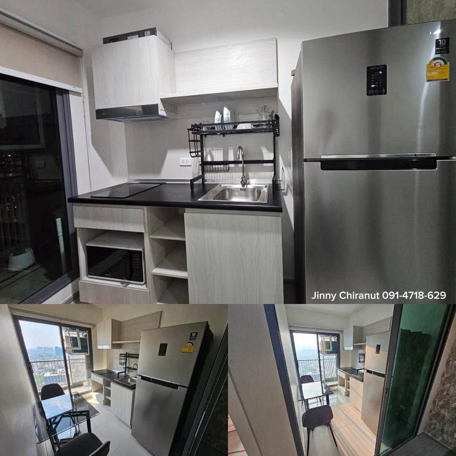 รูป [VR0570] 🔥 12,000/เดือน | Aspire สาทร-ราชพฤกษ์ ชั้นสูง 29 ขนาด 32 ตร.ม. 1Bed กั้นห้องแยกโซนชัดเจน ติด Skywalk BTS x MRT บางหว้า  พร้อมอยู่! 🔥 - รูปที่ 3/9
