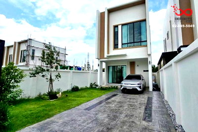บ้านเดี่ยว เขตมีนบุรี : ขายบ้านเดี่ยว 2 ชั้น 38 ตร.ว. บ้านแสนรัก สุวินทวงศ์ 22/1 มีนบุรี บ้านใหม่มือ 1 เข้าอยู่ได้ทันที 