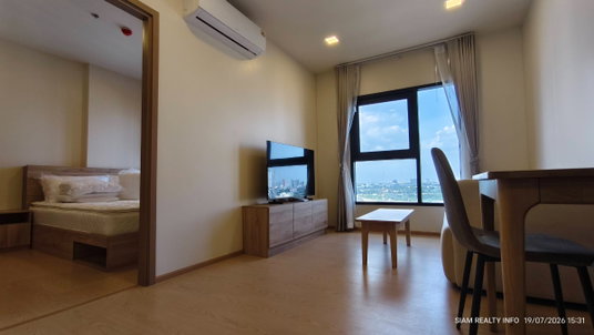 รูปภาพ The Base Urban Rama 9 (เดอะ เบส เออร์เบิน พระราม 9) คอนโดให้เช่า ทิศตะวันออก ไม่ร้อน
