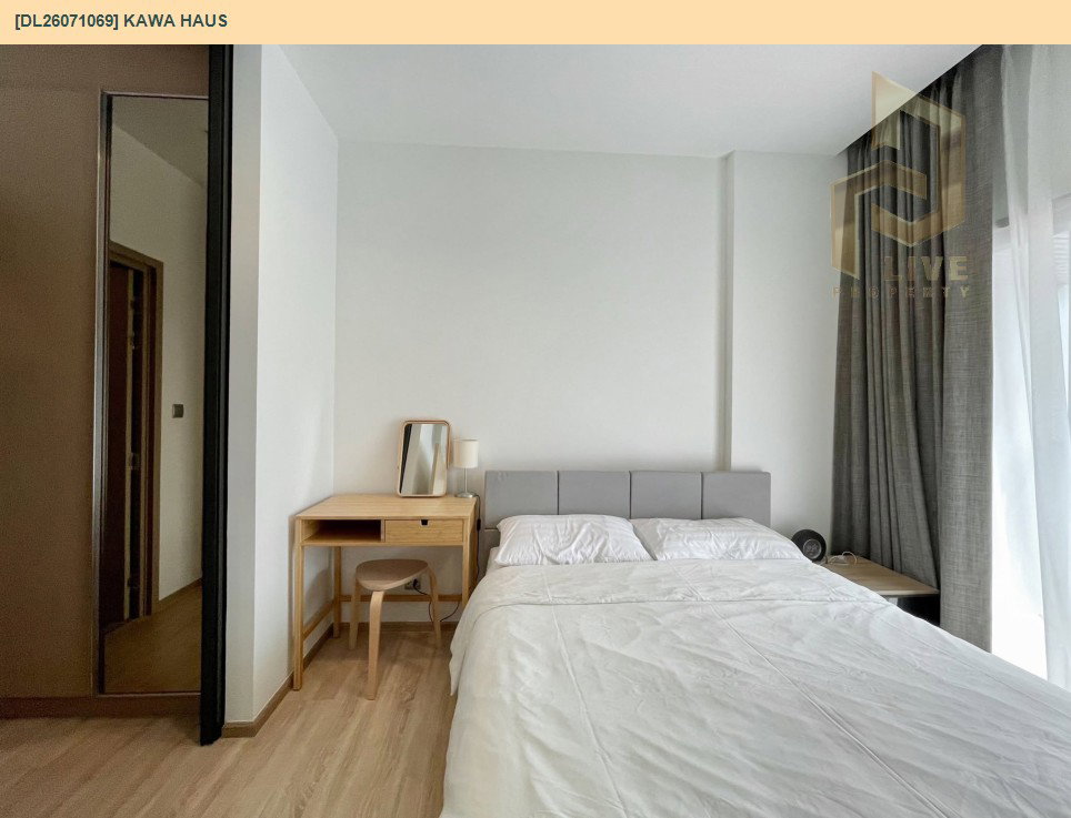 รูป DL26071069 ขายคอนโด คาวะ เฮาส์ (KAWA HAUS) ใกล้ BTS อ่อนนุช พร้อมเข้าอยู่ โทรด่วน 0653619502 LineID @952jdxxk - รูปที่ 3/10