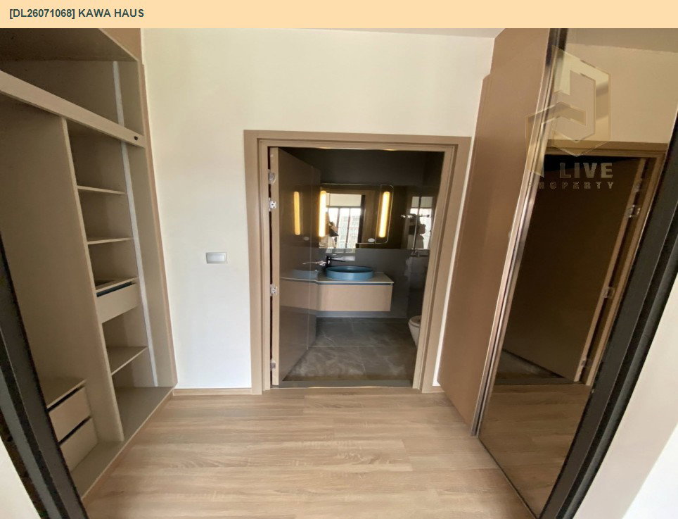 รูป DL26071068 ให้เช่าคอนโด คาวะ เฮาส์ (KAWA HAUS) ใกล้ BTS อ่อนนุช พร้อมเข้าอยู่ โทรด่วน 0614453194 LineID @952jdxxk - รูปที่ 10/10
