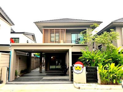 เช่าบ้านเดี่ยว บางพลี สมุทรปราการ : 🏡 บ้านเดี่ยวให้เช่า Areeya Como Botanica บางนา 1 3 ห้องนอน 3 ห้องน้ำ บ้านแต่งครบ สวยมาก พร้อมเข้าอยู่ทันที | ใกล้ MEGA Bangna เพียง 5 นาที