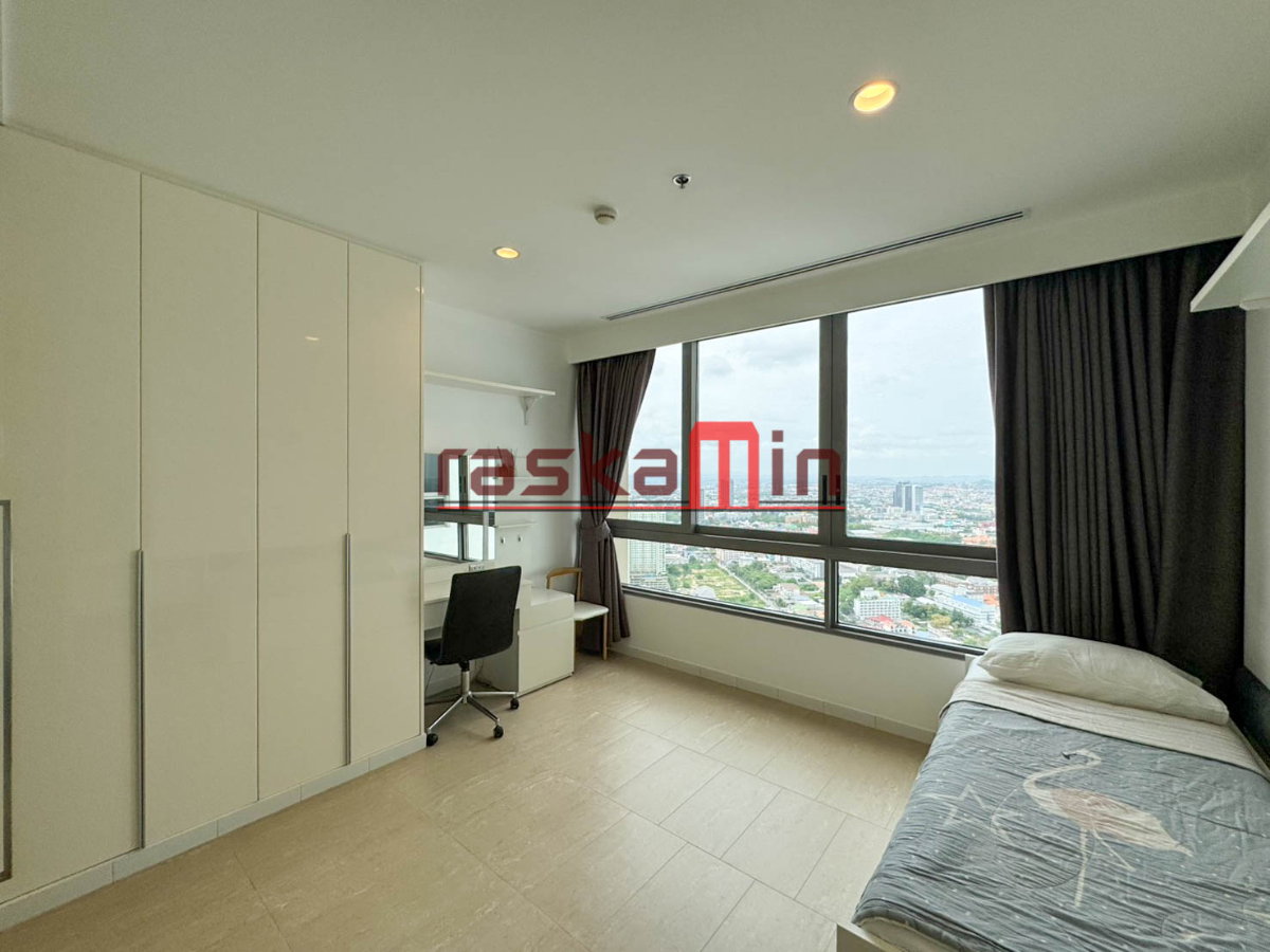 รูป นอร์ทพอยท์ วงศ์อมาตย์ คอนโดให้เช่า | 2 ห้องนอน 106.45 ตร.ม. ชั้นสูง วิวทะเล | พัทยา - รูปที่ 10/30