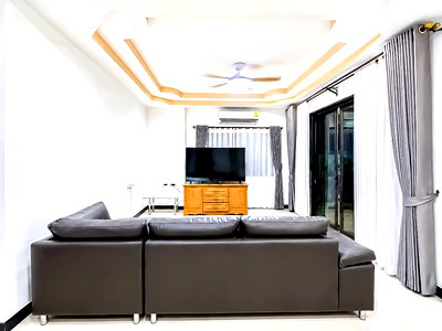 เช่าบ้านเดี่ยว บางละมุง ชลบุรี : Luxury House for Rent Noen Plub Wan East Pattaya 3 Bedroom