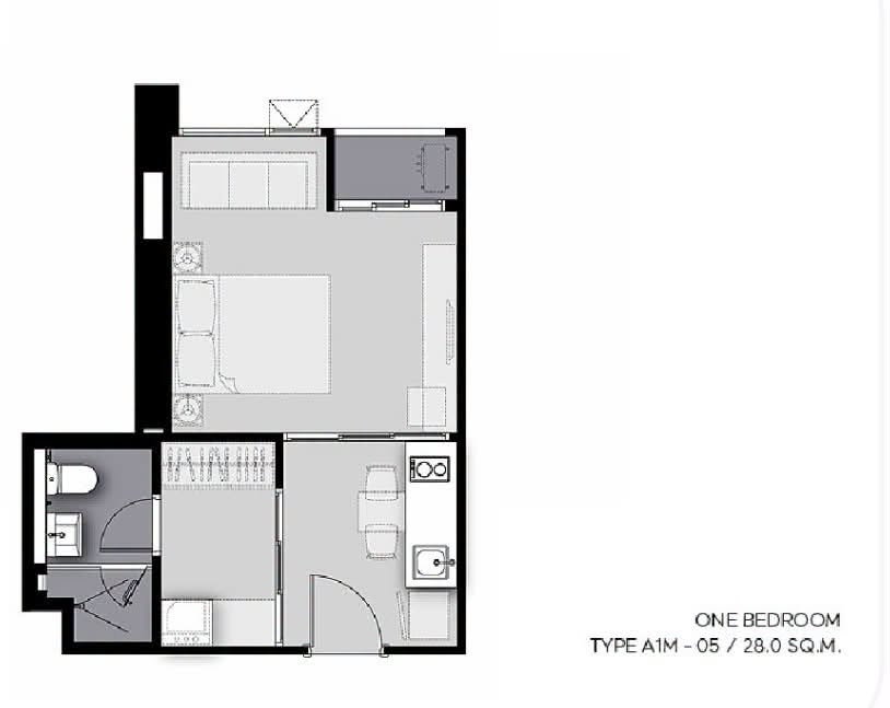 รูป PP26070036 ให้เช่าคอนโดไลฟ์ สาทร เซียร์รา ชั้น5 ขนาด29ตรม. - รูปที่ 7/11