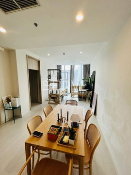 🔥40K🔥 -1 Bed Super High Fl. 30+ Nice View & Perfect Location Next to BTS Phloen Chit at Noble Ploenchit Condo / For Rent