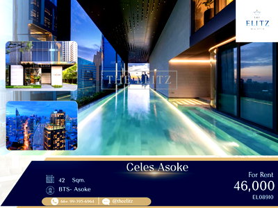 คอนโดให้เช่า : ✨ Ultra-Luxury High-Rise Icon - Panoramic City Views from the Heart of Asoke Intersection ✨