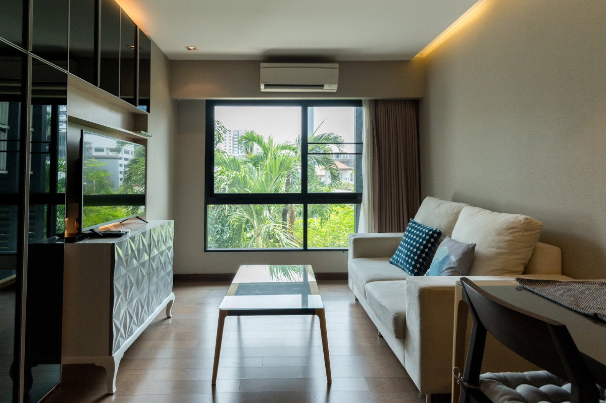 รูป ห้องกว้าง 🏙️(For Rent/ให้เช่า) Tidy Thonglor 💵 25,000 THB ( 1 bฺed, 42 sqm) ไทดี้ ทองหล่อ - รูปที่ 1/8