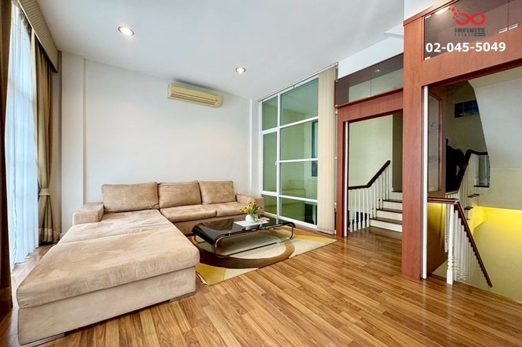 3-bed townhouse for sale, 160 sqm, 23.4 sq wah, Plus City Park Ekamai - Ramintra