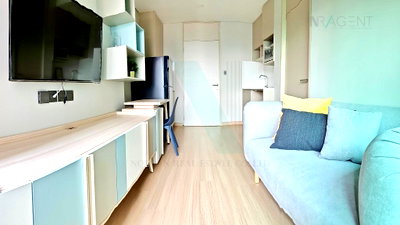 Condos for sale : 🚩 For Sell Condo LUMPINI SUITE PHETCHABURI - MAKKASAN Building 1, Floor 34,1 bed room, Room size 27.00 sqm