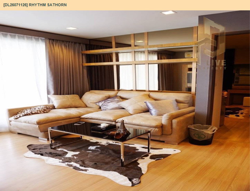 รูป DL26071126 ให้เช่าคอนโด ริธึ่ม สาทร (Rhythm Sathorn) ใกล้ BTS สะพานตากสิน พร้อมเข้าอยู่ โทรด่วน 0638692663 LineID @952jdxxk - รูปที่ 3/10