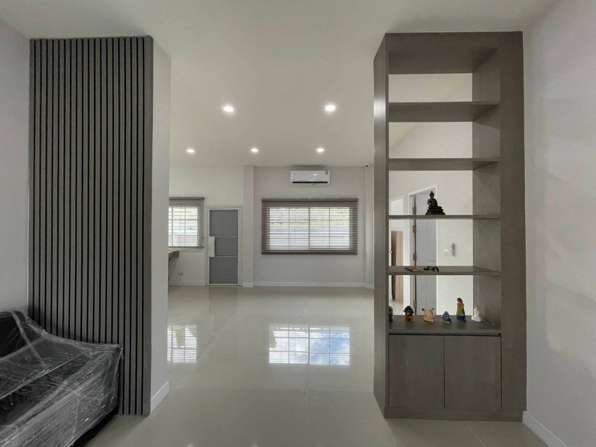 รูป ขายบ้านเดี่ยวชั้นเดียว (บ้านเปล่าไม่มีเฟอร์ฯ) หมู่บ้าน ณ ชื่น สันกำแพง-เชียงใหม่ ใกล้ โรงเรียนมงฟอร์ต (H538) T.0946511456 - รูปที่ 5/10