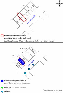 TOWN HOUSE 22.7 Sq.w. Pak Kret Nonthaburi for 2.4M