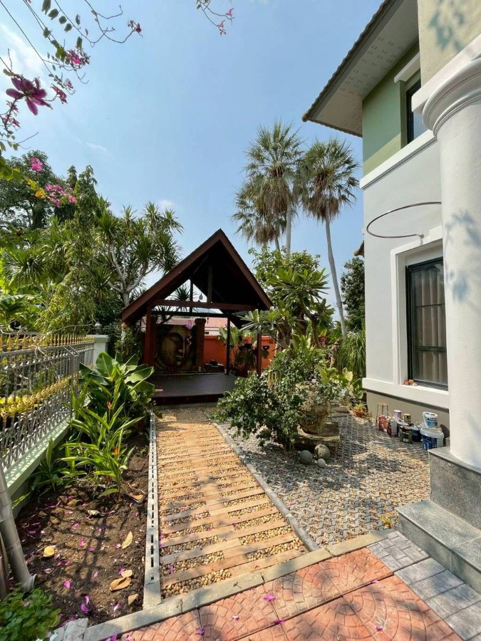 รูป ขายบ้านเดี่ยวหรู วินด์มิลล์ บางนา (Windmill Bangna) 109 ตร.ว. 4 ห้องนอน บ้านในสนามกอล์ฟ ทำเลดี ใกล้เมกาบางนา - รูปที่ 10/12