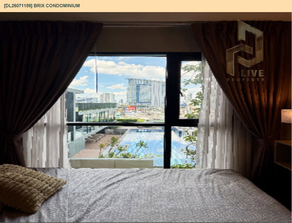 รูป DL26071159 ให้เช่าคอนโด บริกซ์ คอนโดมิเนียม (Brix Condominium) ใกล้ BTS สิรินธร พร้อมเข้าอยู่ โทรด่วน 0614453194 LineID @952jdxxk - รูปที่ 13/15