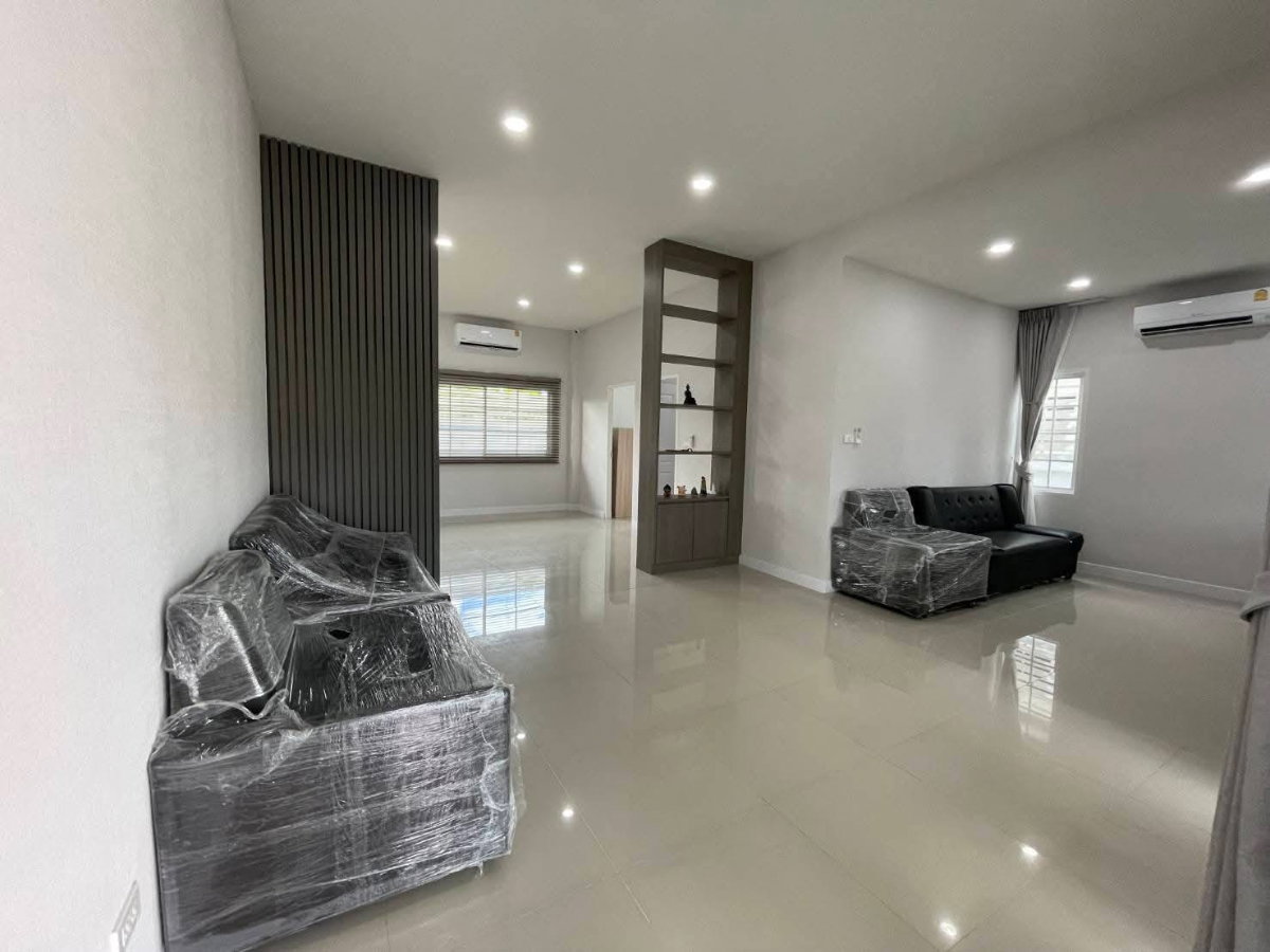 รูป ขายบ้านเดี่ยวชั้นเดียว (บ้านเปล่าไม่มีเฟอร์ฯ) หมู่บ้าน ณ ชื่น สันกำแพง-เชียงใหม่ ใกล้ โรงเรียนมงฟอร์ต (H538) T.0946511456 - รูปที่ 4/10