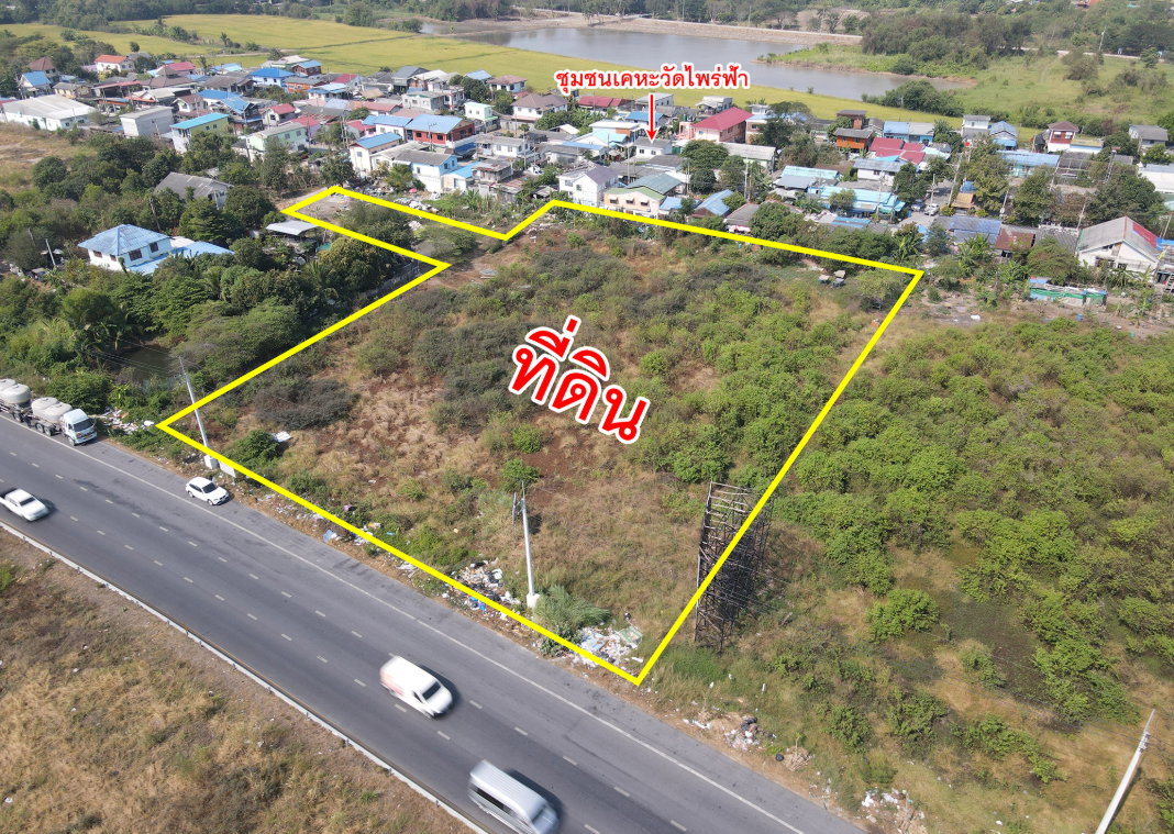 รูป ขายที่ดิน ราชพฤกษ์ - ถนน 346 บางหลวง ปทุมธานี - รูปที่ 2/17