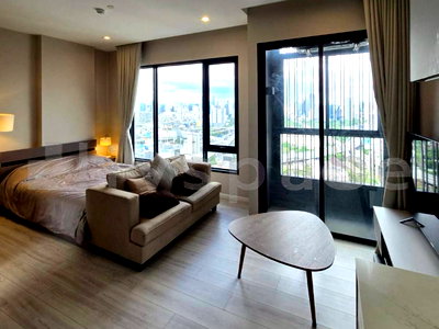 คอนโดให้เช่า : ▚ LL163ツ ให้เช่า: The Room Phayathai Studio 28ตร.ม. ชั้นสูง วิวเมืองเปิดโล่ง พร้อมอยู่✨