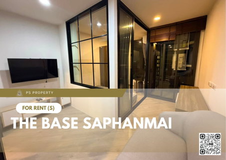 รูปภาพ For Rent 🔥 The Base Saphanmai 🔥 Fully furnished and equipped with appliances; near BTS Saphan Mai.