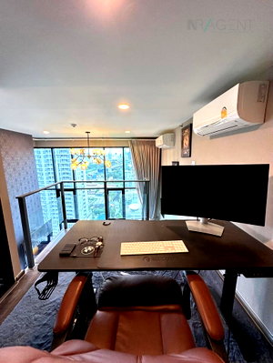 คอนโดให้เช่า : 🚩 ให้เช่าคอนโด ไนท์บริดจ์ สเปซ พระราม 9 อาคาร 1 ชั้น 17 Duplex ขนาด 45 ตรม ใกล้ Central พระราม 9