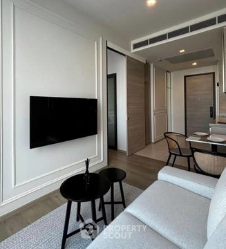 High-Floor 1-BR Condo at The Crest Park Residences, 60m to MRT Phahon Yothin (ID 3110891)